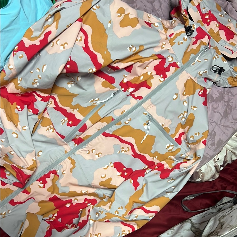 Zara Multicolor Camouflage Jacket